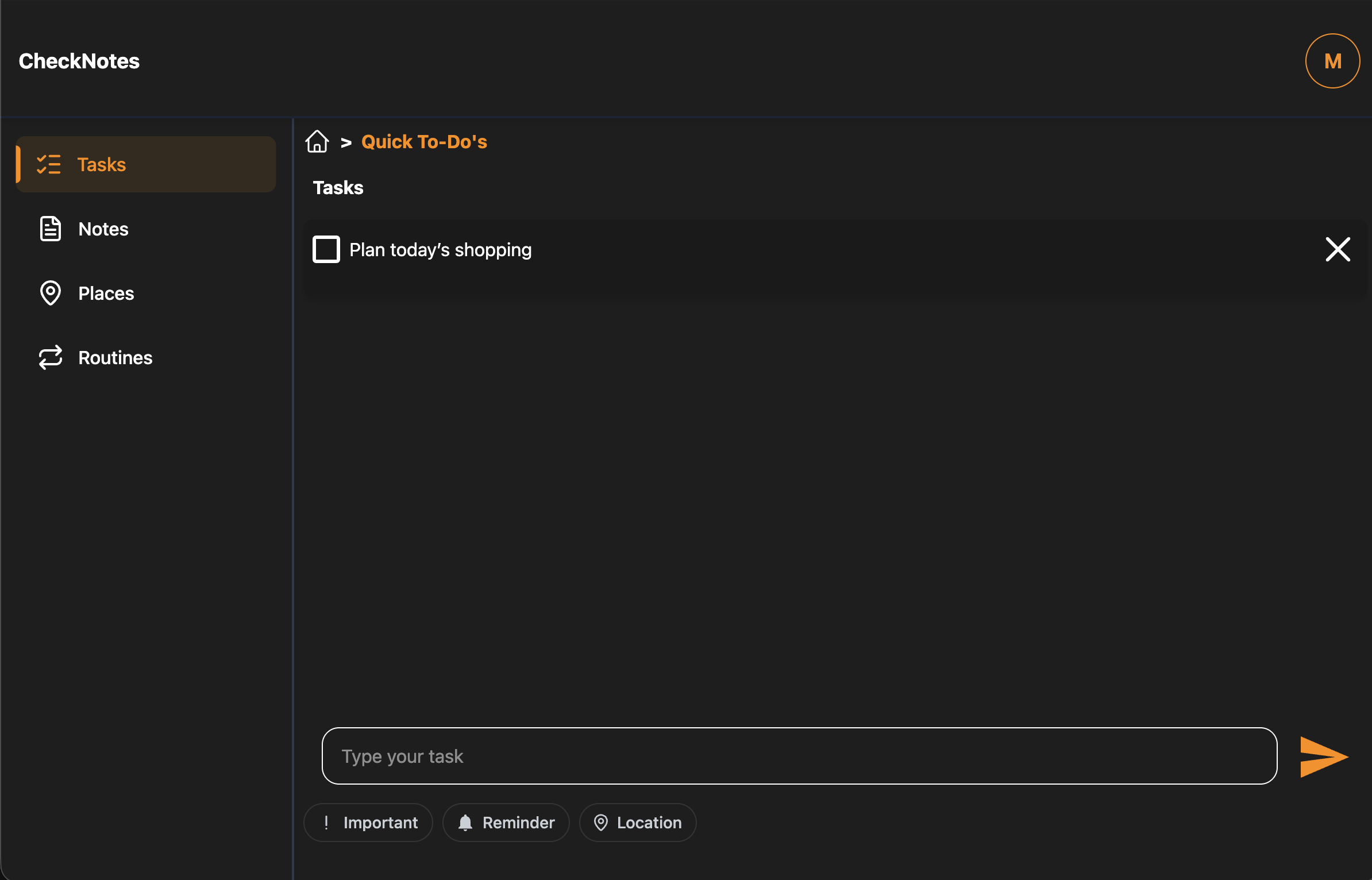 Desktop view